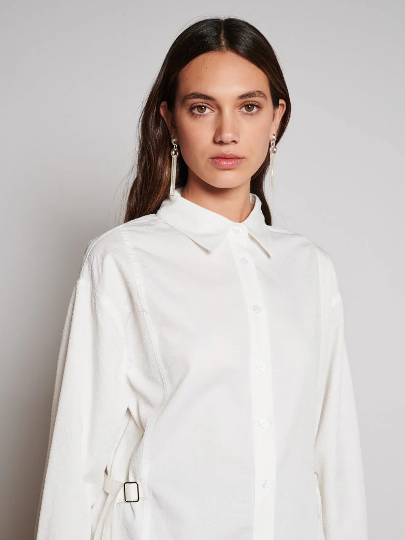 <b> Ghospell </b> Beth Oversized Shirt - Image 5