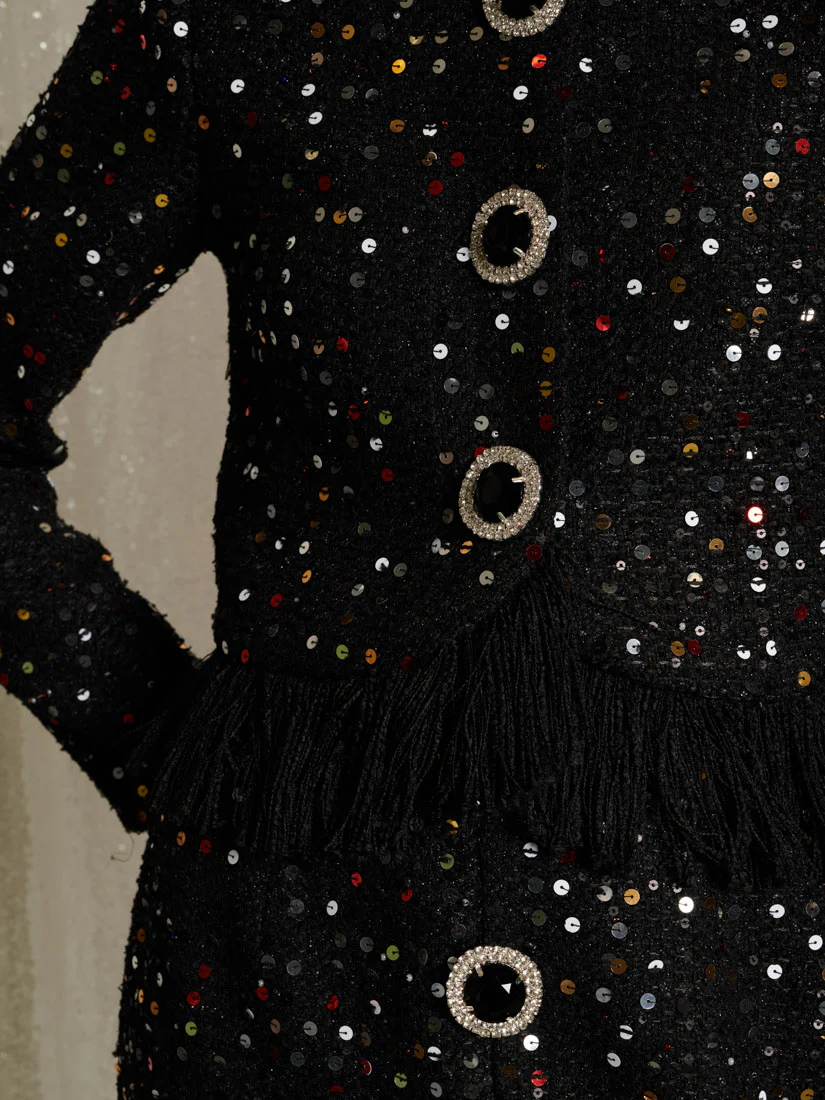 <b>DREAM</b> Confetti Crew Tweed Jacket - Image 6