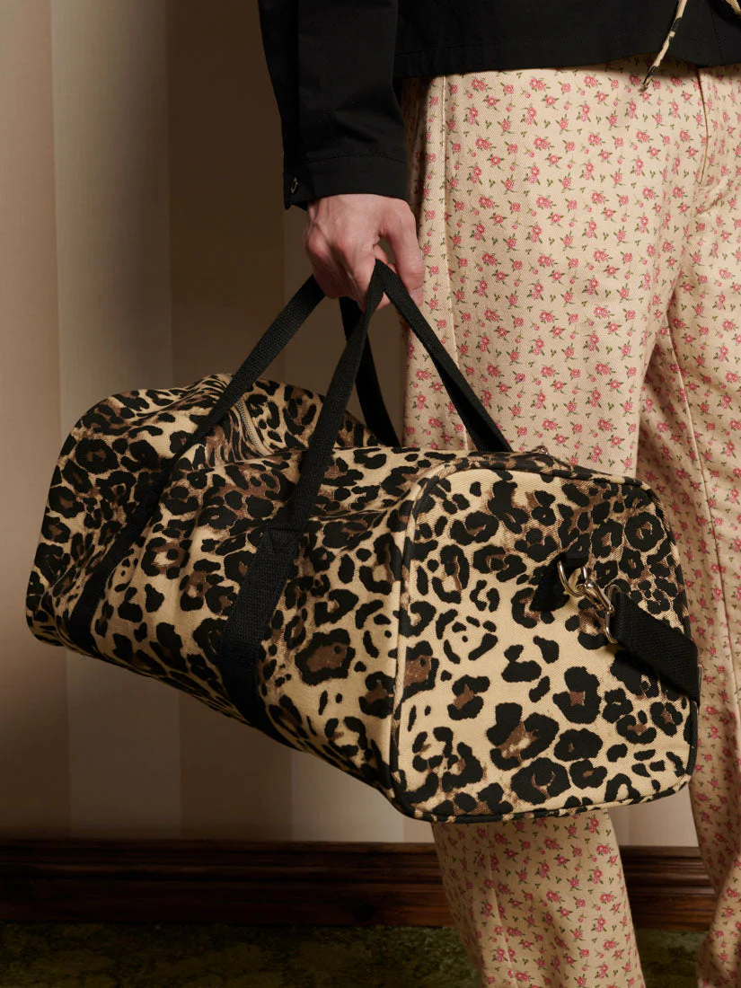 Conrad Leopard Holdall Bag