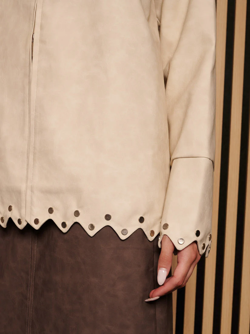<b> Ghospell </b> Courtney Studded Jacket - Image 6