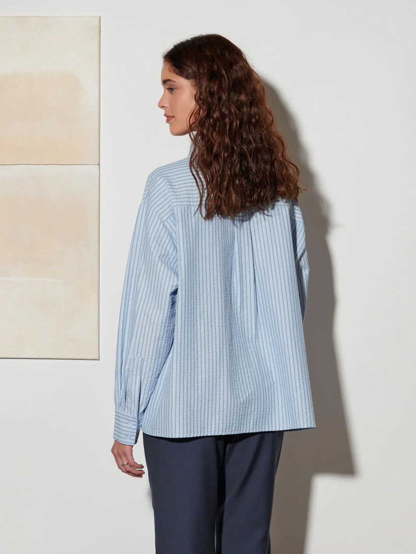 <b> Ghospell </b> Didion Striped Shirt - Image 4