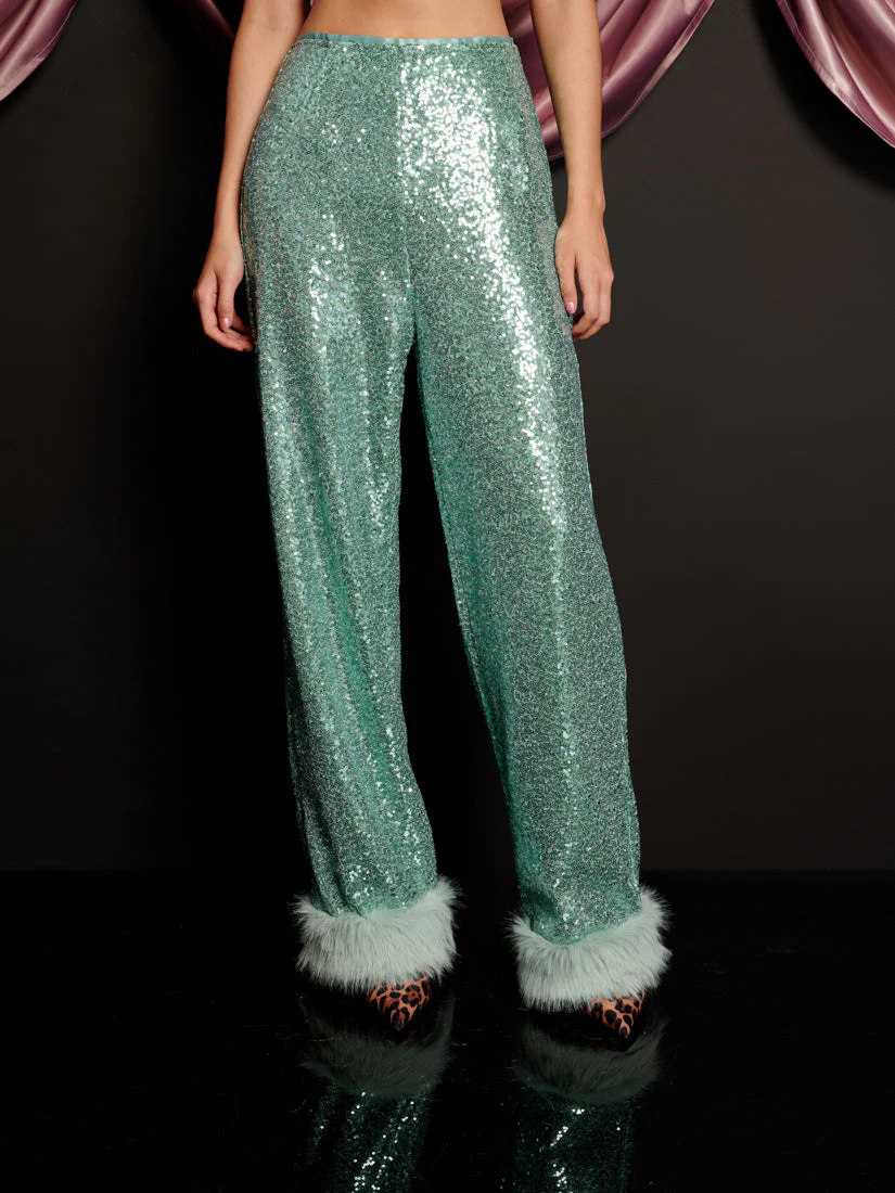 Disco Darling Sequin Trousers