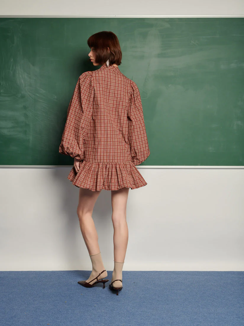<b> Ghospell </b> Dominica Mini Dress - Image 4