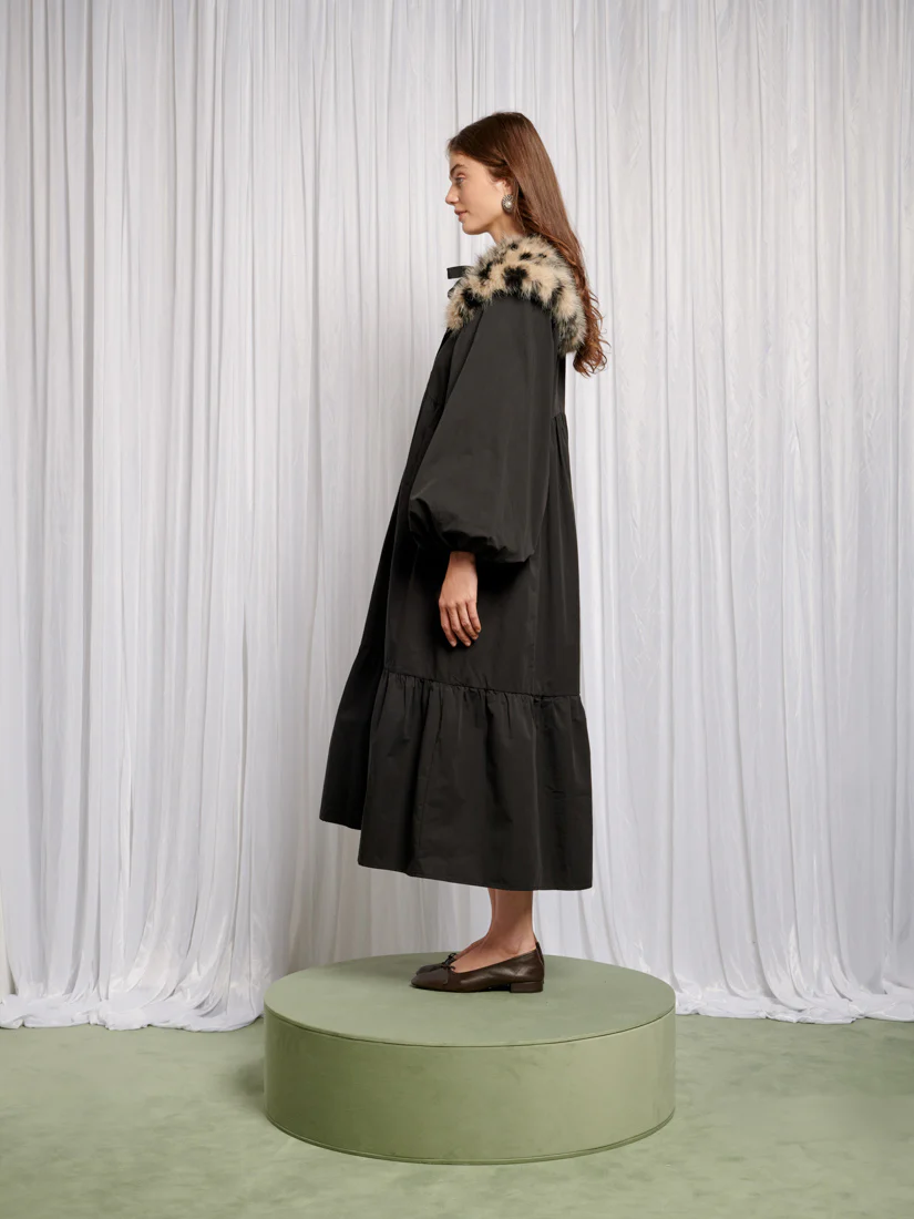 Eleanor Removable Collar Maxi Dress - Image 3