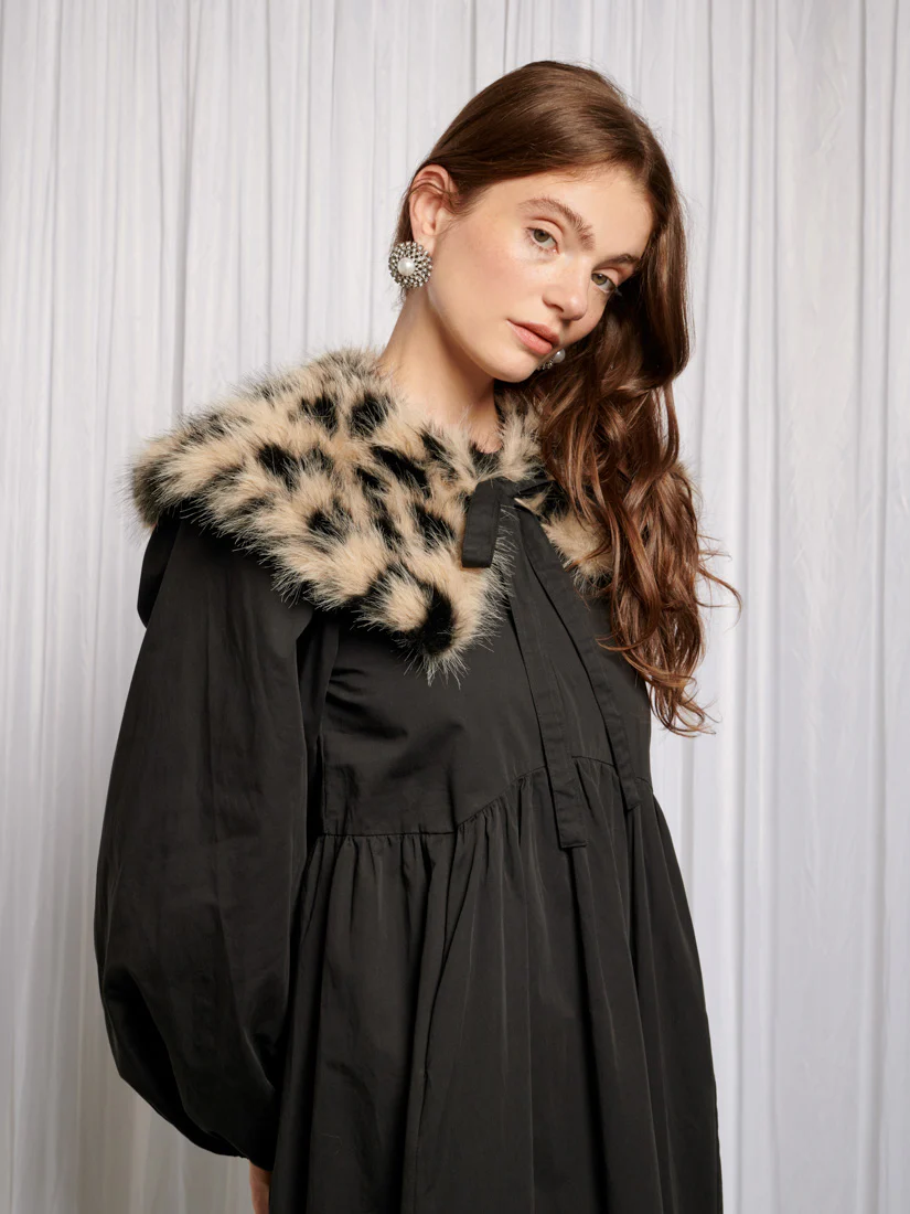 Eleanor Removable Collar Maxi Dress - Image 6