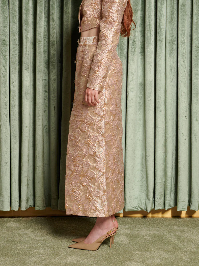 <b>DREAM</b> Elsewhere Jacquard Midi Skirt - Image 2