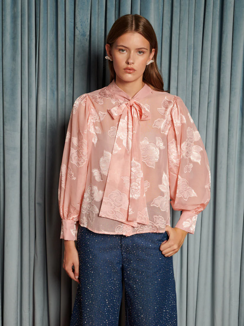 Feature Bloom Bow Blouse