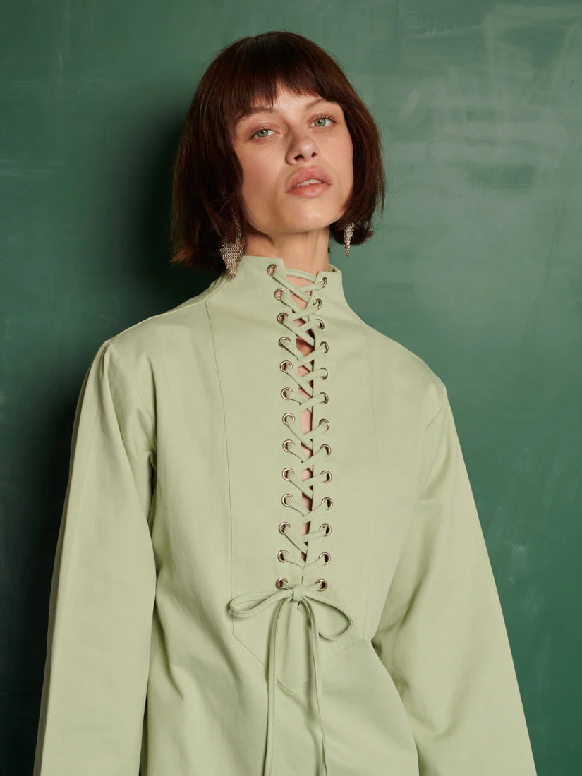 <b> Ghospell </b> Finna Mini Dress - Image 5
