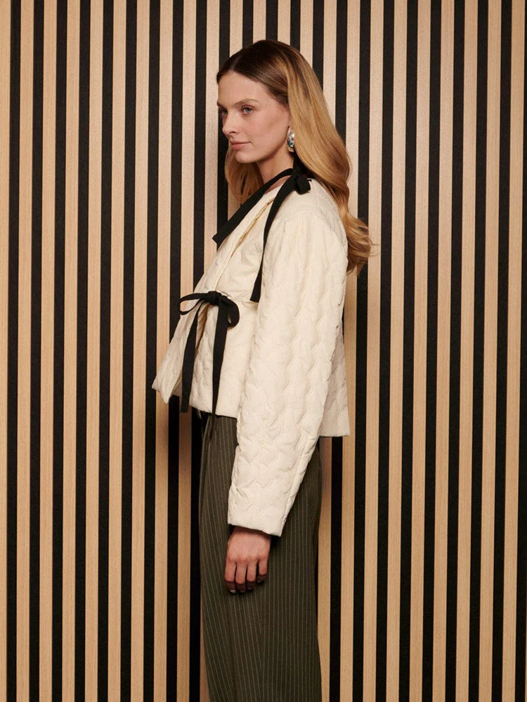 <b> Ghospell </b> Jules Quilted Jacket - Image 3