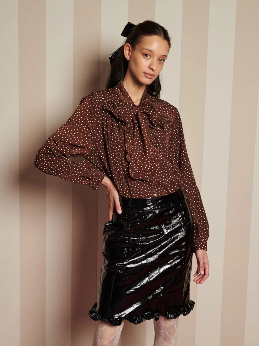 Knick Knack Ruffle Blouse