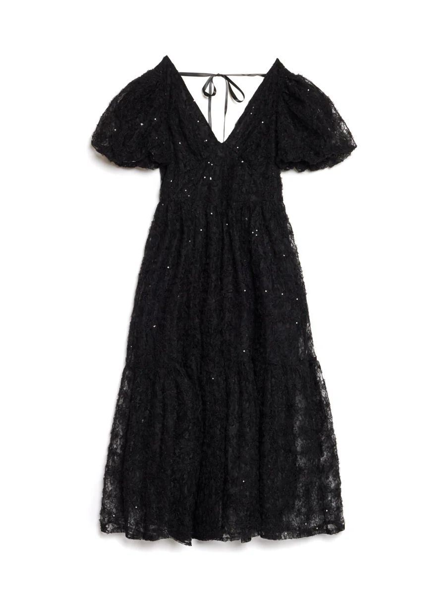 Laced Night Midi Dress - Image 8