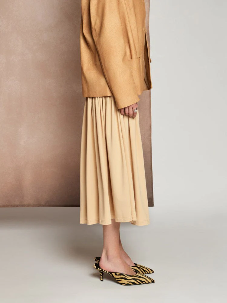 <b> Ghospell </b> Luiza Midi Skirt - Image 3