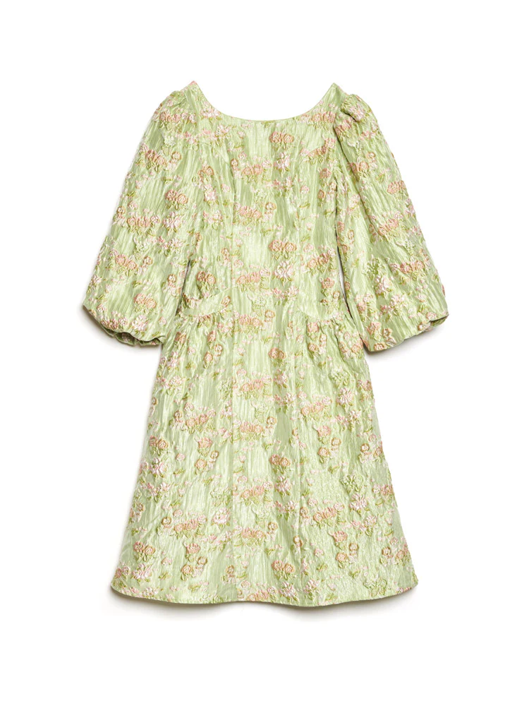 <b>DREAM</b> Marble Jacquard Midi Dress - Image 7