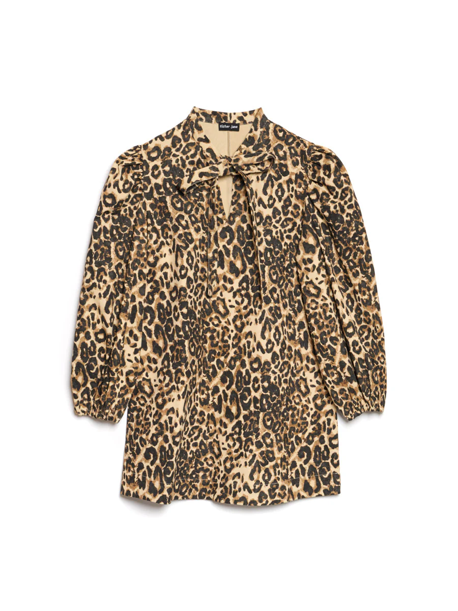Mirage Leopard Mini Dress - Image 7