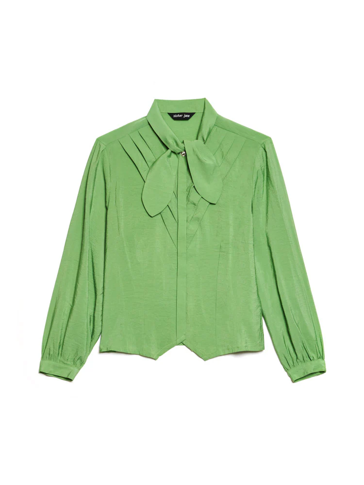 Paper Pleat Blouse - Image 7