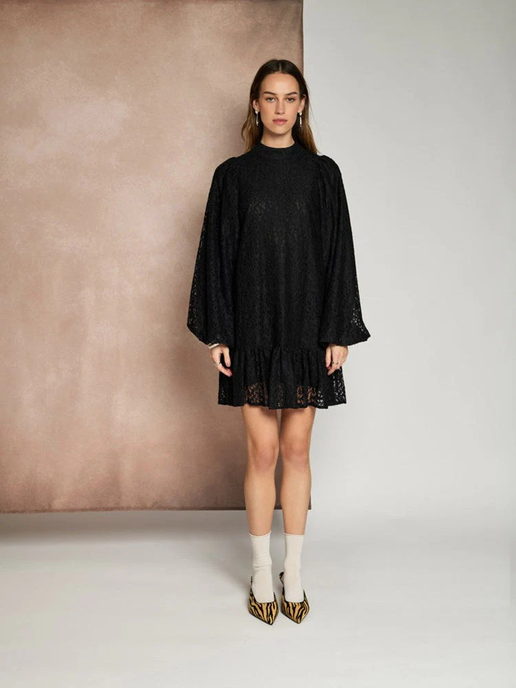 <b> Ghospell </b> Rey Lace Mini Dress - Image 2