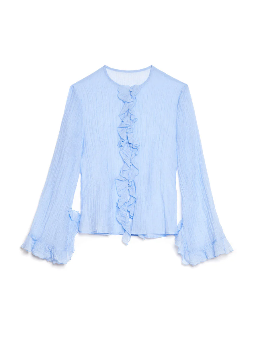<b> Ghospell </b> Rhiannon Flounced Top - Image 7