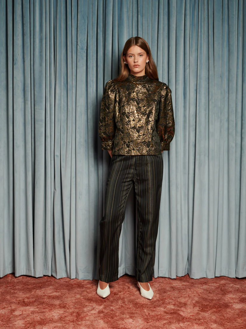 Richie Stripe Tailored Trousers - Image 4