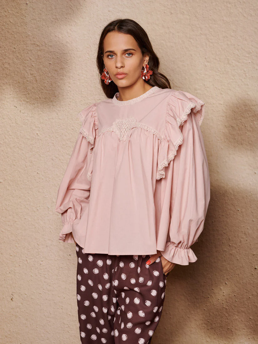 Sol Seeker Ruffle Top