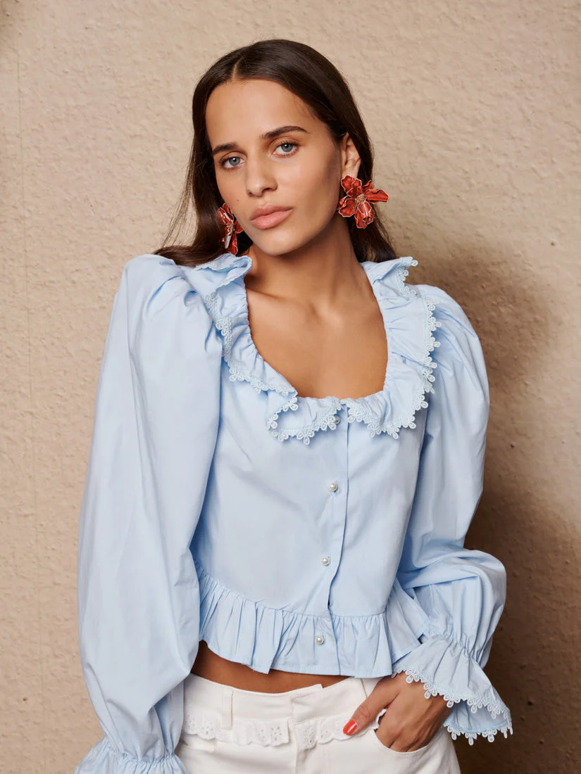 Veil Ruffle Top - Image 5